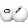 CREATIVE PEBBLE PRO ΗΧΕΙΑ ΥΠΟΛΟΓΙΣΤΗ 2.0 ΜΕ BLUETOOTH/USB-C ΚΑΙ ΙΣΧΥ 10W ΣΕ ΛΕΥΚΟ ΧΡΩΜΑ