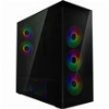 ARCTIC XTENDER (BLACK) BLACK WINDOW W/O GPU VERTICAL MOUNT - MID TOWER CASE W. A-RGB FANS