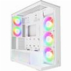 ARCTIC XTENDER (WHITE) TRANSPARENT WINDOW W/O GPU VERTICAL MOUNT - MID TOWER CASE W. A-RGB FANS