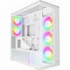 ARCTIC XTENDER (WHITE) TRANSPARENT WINDOW WITH GPU VERTICAL MOUNT - MID TOWER CASE W. A-RGB FANS