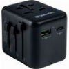 VERBATIM 49544 UTA-02 UNIVERSAL TRAVEL ADAPTER 100-250V UE, USA, JAPAN, AUSTRALIA UK+1X USB/1X USB-