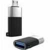 XO NB149-G ΑΝΤΑΠΤΟΡΑΣ USB HIGH-SPEED Α ΑΡΣ. - MICRO USB ΑΡΣ. ΣΕ ΜΑΥΡΟ ΧΡΩΜΑ