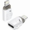XO NB256E ΑΝΤΑΠΤΟΡΑΣ USB HIGH-SPEED TYPE-C ΑΡΣ. ΘΗΛ. - LIGHTNING ΣΕ ΛΕΥΚΟ ΧΡΩΜΑ