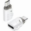 XO NB256H ΑΝΤΑΠΤΟΡΑΣ USB HIGH-SPEED TYPE-C ΘΗΛ. - MICRO USB ΑΡΣ. ΣΕ ΛΕΥΚΟ ΧΡΩΜΑ