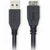 NEDIS CCGL61500BK05 USB 3.2 GEN 1 CABLE USB A MALE - USB MICRO-B MALE 5GBPS 0.50M BLACK