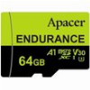 ΚΑΡΤΑ ΜΝΗΜΗΣ MICRO SDXC APACER ENDURANCE 64GB UHS-I U3 V30