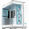 CASE ASUS TUF GAMING GT502 HORIZON ARGB WHITE MID TOWER, TEMPERED GLASS