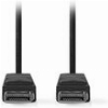NEDIS CCGL37010BK20 DISPLAYPORT CABLE DISPLAYPORT MALE - DISPLAYPORT MALE 4K@60HZ 2.00M BLACK