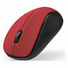 HAMA 173022 MW-300 V2 OPTICAL 3-BUTTON WIRELESS MOUSE, QUIET, USB RECEIVER, RED