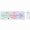 BARACUDA GAMING COMBO KEYBOARD AND MOUSE BGC-012 ORCA WHITE ORCA-W