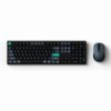 KEYCHRON B36 COMBO (KCBD2-GR) WIRELESS KEYBOARD AND MOUSE 100% GR LAYOUT BLACK-GREEN