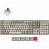 KEYCHRON C2 PRO (C2PX-M3) QMK/VIA MECHANICAL BROWN SWITCH - 8K POLLING RATE HOT SWAP. 100% US RETRO