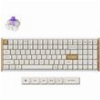 KEYCHRON K4 HE (K4H-Q1) SPECIAL WOOD EDITION WHITE WIRELESS MAGNETIC HALL EFFECT RGB KEYBOARD 96% U