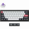 KEYCHRON Q4 HE (Q4H-C1) QMK WIRELESS CUSTOM HALL EFFECT KEYBOARD PURPLE SWITCH 60% US