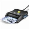 AXAGON CRE-SM3SD USB SMART CARD & SD/MICROSD/SIM CARD FLATREADER