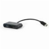 LAMTECH TYPE-C CARD READER BLACK LAM112457