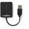 NEDIS CRDRU2300BK CARD READER MULTICARD USB 2.0P