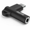 HAMA 201701 ΑΝΤΑΠΤΟΡΑΣ AUX USB-C - ΥΠΟΔΟΧΗ JACK 3.5 MM ANGLED