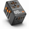 TESSAN GAN UNIVERSAL TRAVEL ADAPTER 2XUSB, 2XTYPE-C MAX 65W TS-WTA03
