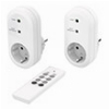HAMA 223581 RADIO-CONTROLLED POWER OUTLET SET WITH REMOTE CONTROL 3500W