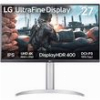 ΟΘΟΝΗ LG 27UP650K-W 27'' IPS ULTRA HD 4K HDR SILVER WHITE