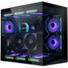 CASE LIAN LI O11D MINI V2 BLACK - ATX PC GAMING CASE - IMPROVED AIRFLOW - GPU SUPPORT BRACKET