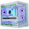 CASE LIAN LI O11D MINI V2 WHITE - ATX PC GAMING CASE - IMPROVED AIRFLOW - GPU SUPPORT BRACKET