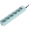 GEMBIRD SPG3-B-15C POWER CUBE SURGE PROTECTOR 5 SOCKETS 4.5M WHITE ΜΕ ΔΙΑΚΟΠΤΗ