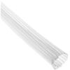 TECHFLEX F6 SLEEVED 19.1MM TRANSPARENT/WHITE 1M