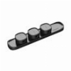 BASEUS PEAS CABLE CLIP MAGNETIC ORGANIZER FOR CABLES BLACK