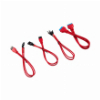CORSAIR DIY CABLE PREMIUM SLEEVED I/O CABLE EXTENSION KIT RED