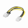 GOOBAY ADAPTER PCI EXPRESS 6 PIN + PCI EXPRESS 8 PIN