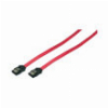 LOGILINK CS0009 SATA CABLE WITH CLIP 2X MALE 0.3M RED