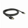 DELOCK 84928 MINI DISPLAYPORT TO DISPLAYPORT CABLE 8K 60 HZ 2 M DP 8K CERTIFIED
