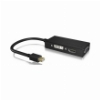 RAIDSONIC ICY BOX IB-AC1032 3-IN-1 MINI DISPLAYPORT TO HDMI/DVI-D/VGA GRAPHICS ADAPTER