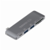 TERRATEC 283005 CONNECT C7 USB TYPE-C ADAPTER WITH USB TYPE-C CARD READER AND 2X USB 3.0