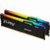 RAM KINGSTON FURY BEAST BLACK RGB 32GB (2X16GB) DDR5 6000MT/S CL36 AMD E DUAL KIT KF560C36BBE2AK2-3