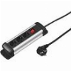 ΠΟΛΥΜΠΡΙΖΟ HAMA PRO-S 30S 3 ΘΕΣΕΩΝ ΜΕ ΔΙΑΚΟΠΤΗ 3M BLACK / SILVER HAMA-133803