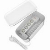 SONORA POWER BOX WHITE ΜΕ ΕΝΣΩΜΑΤΩΜΕΝΟ ΠΟΛΥΠΡΙΖΟ & ΘΥΡΕΣ USB