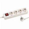EUROLAMP ΠΟΛΥΠΡΙΖΟ 4Θ ΔΙΑΚΟΠΤΗ 3X1,5MM 1,5M ΠΡΟΣΤΑΣΙΑ ΕΠΑΦΩΝ 147-62212