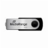 MEDIARANGE MR912 64GB USB 2.0 FLASH DRIVE BLACK/SILVER