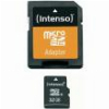 INTENSO MICRO SDHC 32GB + ADAPTER CL4 BLISTER
