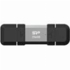 SILICON POWER MOBILE C51 256GB DUAL USB 3.2 TYPE-A & TYPE-C FLASH DRIVE SP256GBUC3C51V1S