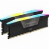 RAM CORSAIR VENGEANCE RGB BLACK 32GB (2X16GB) DDR5 6200MHZ CL36 INTEL XMP DUAL CMH32GX5M2E6200C36