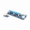 GEMBIRD RC-PCIEX-03 PCI-EXPRESS RISER ADD-ON CARD PCI-EX 6-PIN POWER CONNECTOR