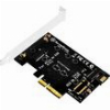 CONTROLLER CARD SILVERSTONE PCI EXPRESS TO M2 AND SATA SST-ECM20