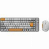 ALCATROZ BT5.3/2.4G MULTIDEVICE RECHARGEABLE KEYBOARD&MOUSE TETRIZ AIR 300C SUM WH TETRIZ-AIR300C-S