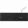 ALCATROZ SILENT KEYBOARD KB1000 BLACK KB1000S