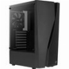 CASE AEROCOOL WAVE-G-BK-V1 MIDI TOWER TEMPERED GLASS BLACK