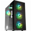 CASE KOLINK OBSERVATORY HF PLUS MESH ARGB MIDI TOWER CASE BLACK W 6 ARGB PWM FANS (5X140MM 1X120)